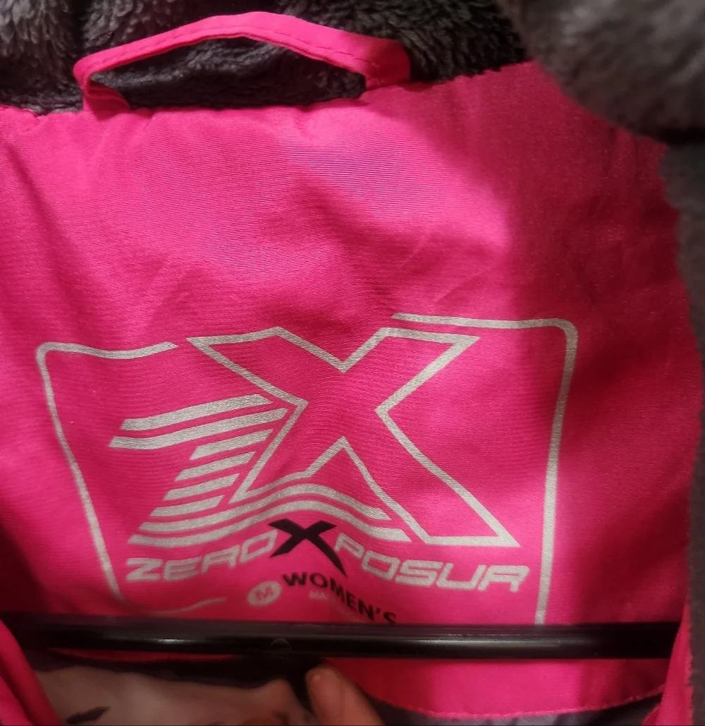 Pink and White FX Winter Jacket Women's Size M - Picture 3 of 12